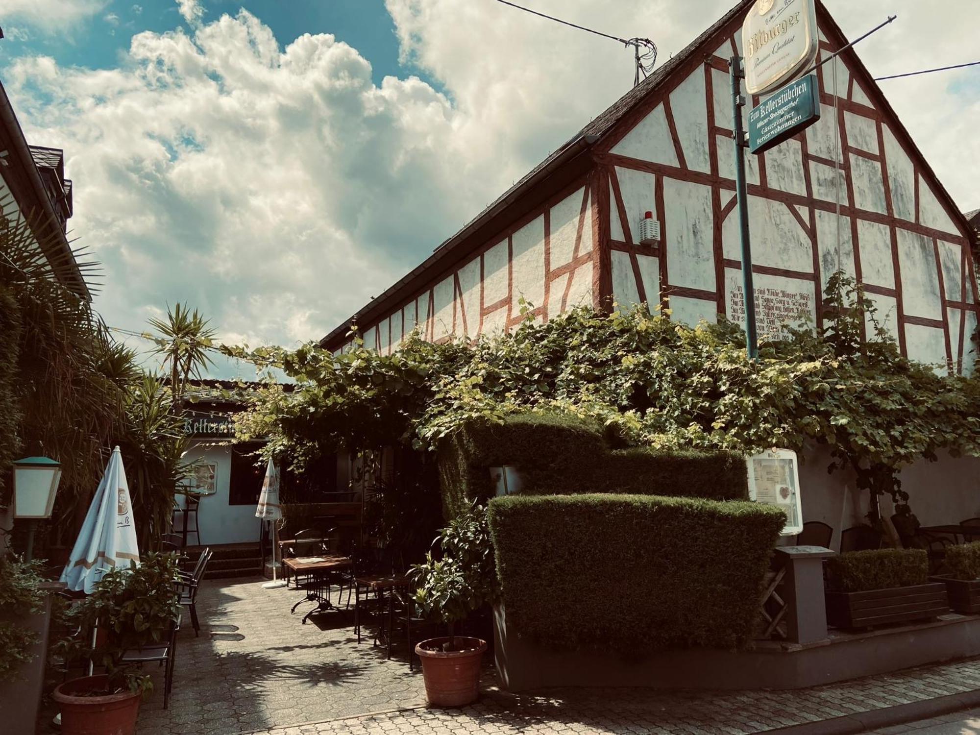 Winzergasthof Zum Kellerstuebchen Mehring  Eksteriør bilde
